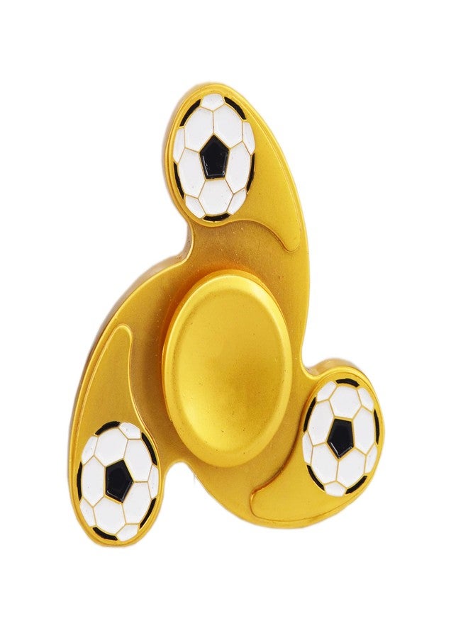 بريمسونس لعبة بريمسونز® الدوارة اليدوية المكتبية - لعبة حسية سريعة وسلسة لتخفيف التوتر والإجهاد للأطفال والكبار - هدية مثالية لحفلات أعياد الميلاد - معدن - ذهبي - Image 1